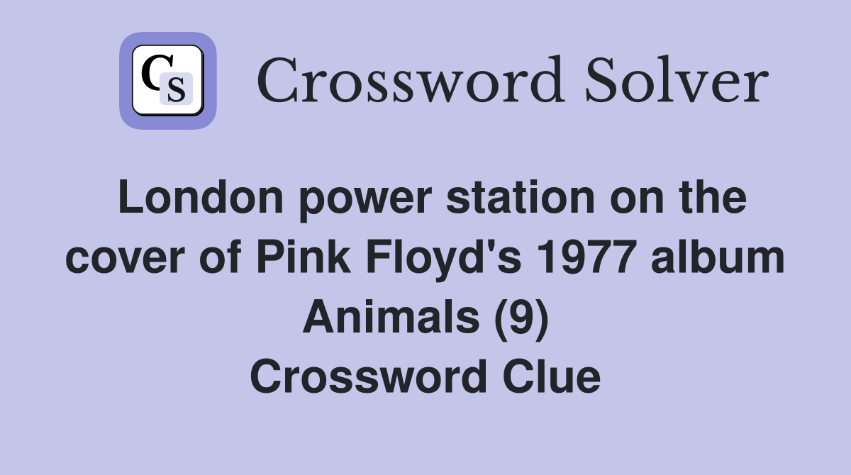 London power station on the cover of Pink Floyd's 1977 album Animals (9